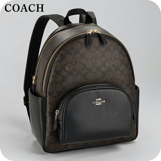 コーチ バックパック メンズ レディース ブランド COACH CZ176 IMXAQ ダークブラウン/ブラック