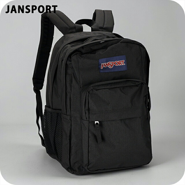 ジャン運動競技 うしろ側風呂敷き包み メンズ レディース ブランド名 JANSPORT Indonesia EK0A5BLE BLACK 黒いこと