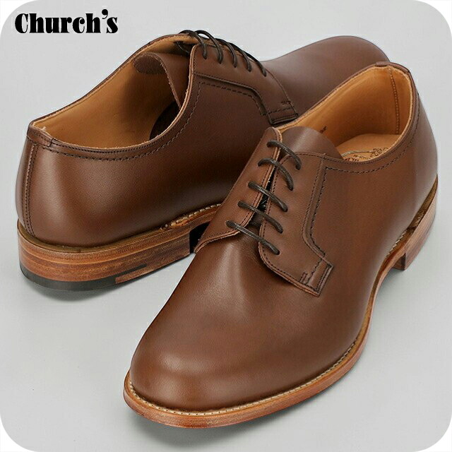 チャーチ ビジネスシューズ メンズ ブランド Church's レザー ENGLAND BARKSON F0AAR ブラウン シューズ