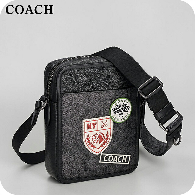 コーチ ショルダーバッグ メンズ ブランド COACH Philippines CAT79 QBA5F チャコール/マルチカラー 斜めがけ ブランド 高級 おしゃれ プレゼント 男性 実用的 かっこいい｜Infinitown