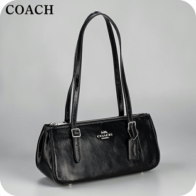 コーチ職 ショルダーバッグ レディース ブランド名 COACH Cambodia CBJ05 SV/BK 黒いこと 曲がったがけ 御前上等 今めかしい 差し上げ物 亭主もち 実用的 愛くるしい