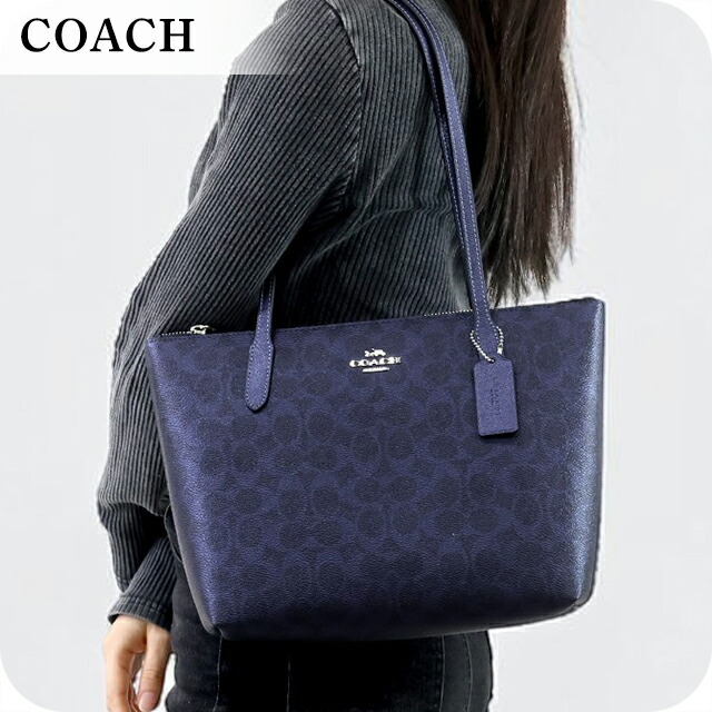 コーチ職 トートバッグ レディース ブランド名 COACH Cambodia CW396 SBLNV 米国海軍 軽さ 手提げ 御前上等 今めかしい 差し上げ物 亭主もち 実用的 愛くるしい