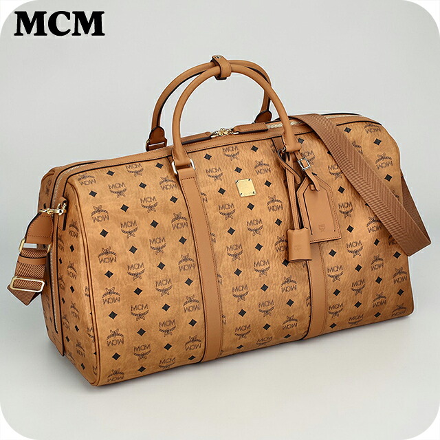 MCM ボストンバッグ メンズ レディース ブランド名 MCM KOREA MMVAAVY02 CO001 赤銅色