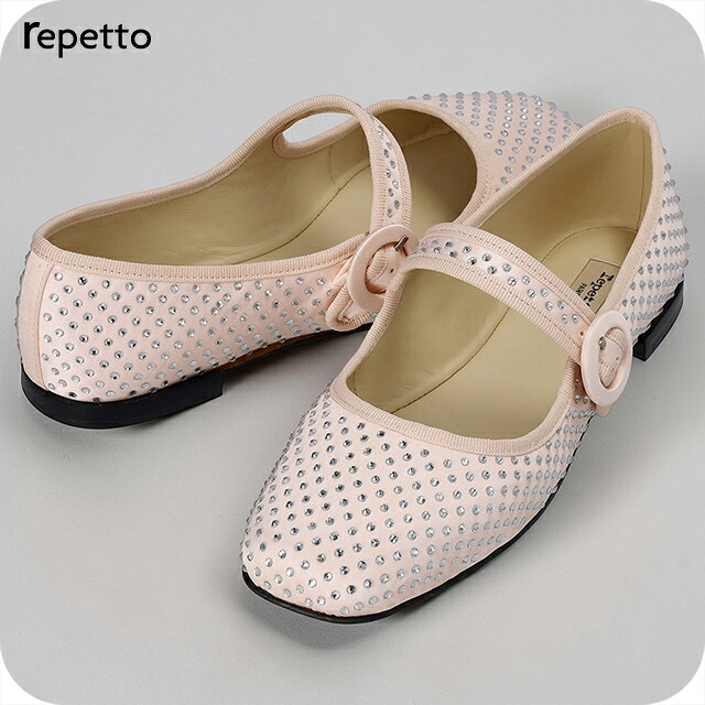 レ愛玩動物 お召しものシューズ レディース ブランド名 Repetto なめし革 V4194SATSTD 899 サクラ色 シューズ