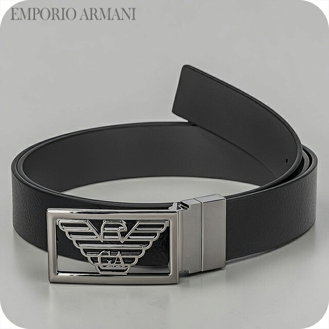 エンポリオ・アルマーニ ベルト メンズ ブランド EMPORIO ARMANI ITALY Y4S507-Y134J 88244 ブラック|Infinitown