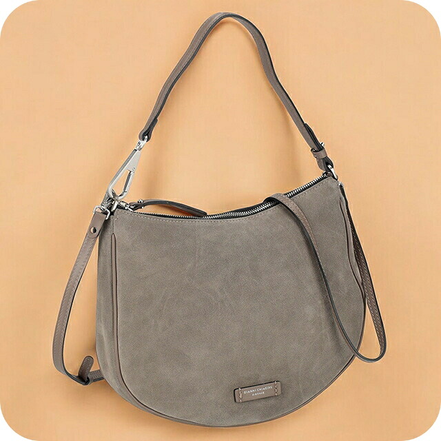 ジャンニキアリーニ ショルダーバッグ レディース ブランド GIANNI CHIARINI BS 10491 CM-PL グレー