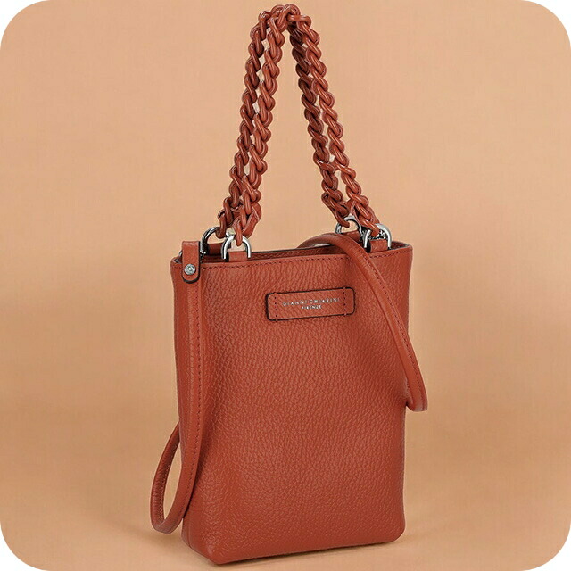 ジャンニキアリーニ ショルダーバッグ レディース ブランド GIANNI CHIARINI BS 9590 COMM GRN オレンジ