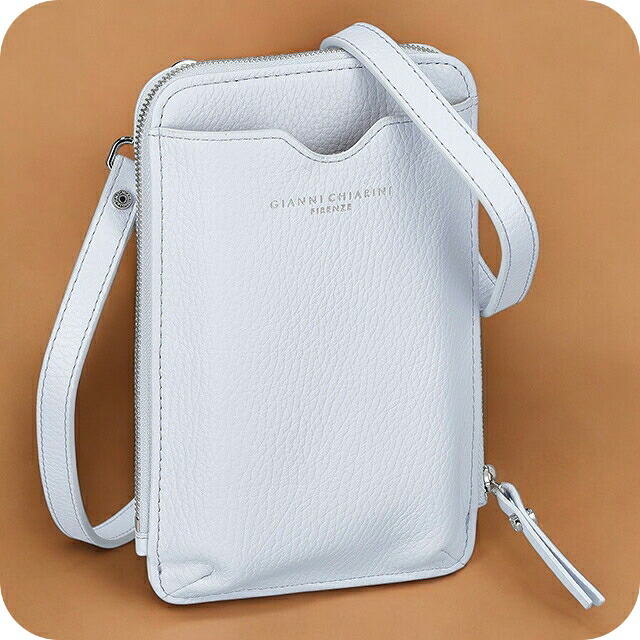 ジャンニキアリーニ ショルダーバッグ レディース ブランド GIANNI CHIARINI PF W5090 GRN ライトブルー｜Infinitown