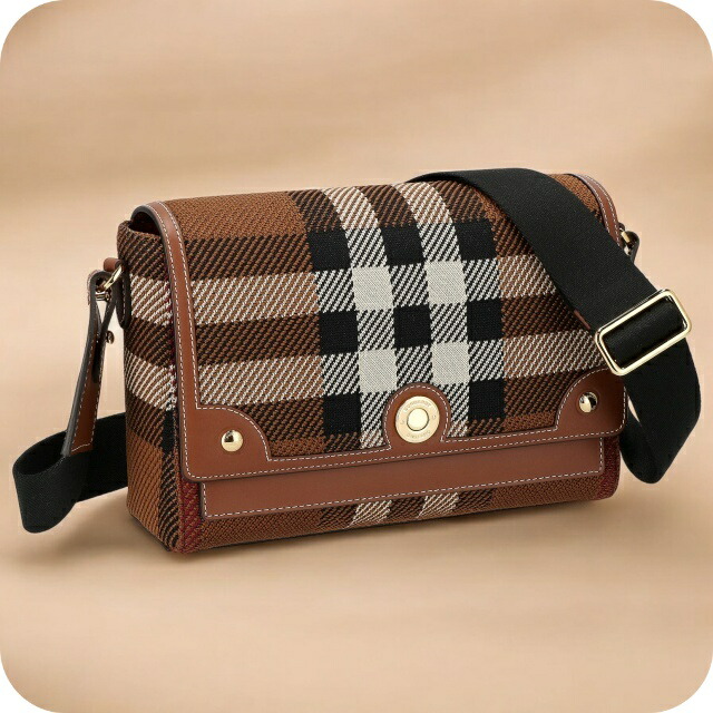 バ－バリ－ ショルダーバッグ レディース ブランド BURBERRY 8049148 ブラウン 斜めがけ 高級 おしゃれ プレゼント 女性 実用的 かわいい