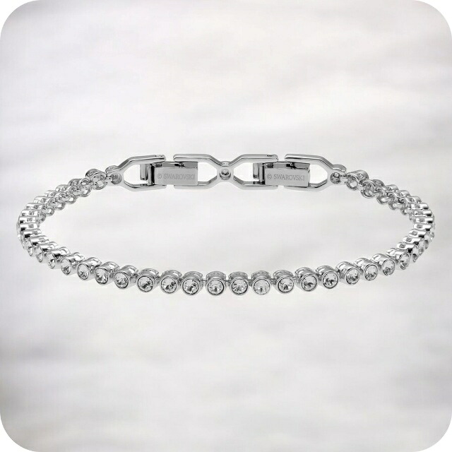 スワロフスキー ブレスレット レディース SWAROVSKI 1808960 シルバー 腕輪 ジュエリー ブランド 高級 おしゃれ プレゼント 女性 実用的 かわいい|Infinitown
