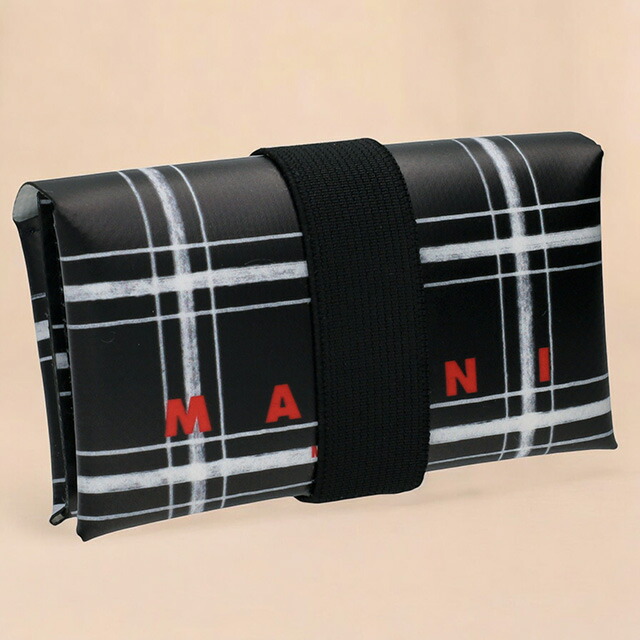 マルニ 三つ折り財布 メンズ レディース ブランド MARNI PFMI0007U9-P6052 ブラック ウォレット 高級 おしゃれ プレゼント 実用的 20,550円