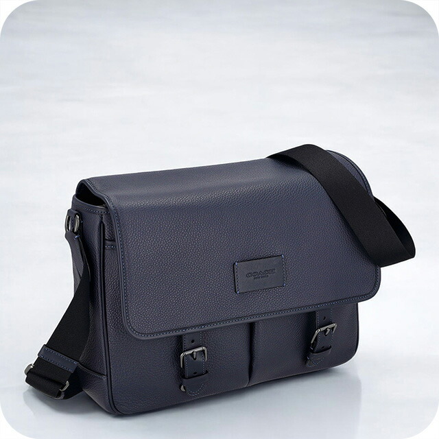 極美品 COACH ショルダー メッセンジャー バッグ レザー 黒CL952 極美品 COACH ショルダー メッセンジャー バッグ レザー 黒CL952