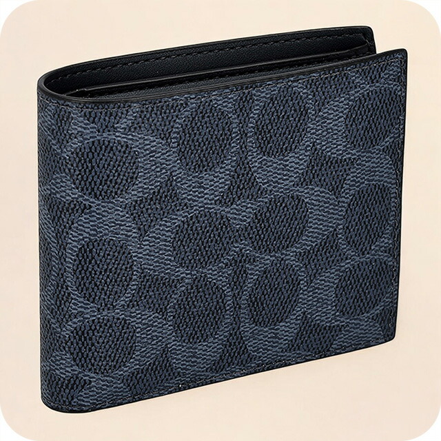 グランドカゲツ本日限定価格■コーチ新品■COACH 二つ折り財布 コーチ 二つ折り財布 財布 レディース シグネチャー ペッパー