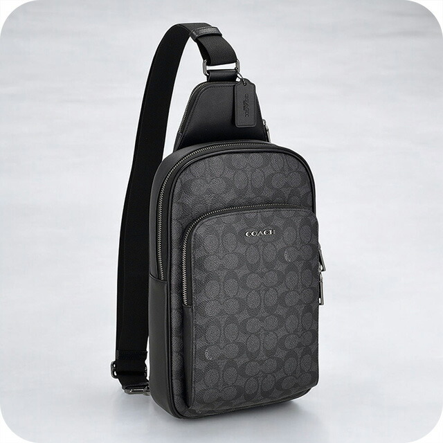 今から500円値引きした値段します。COACH ブラック ボディバッグ美品 価格相談可能】ほぼ未使用 COACH コーチ ホール ソフト スリング