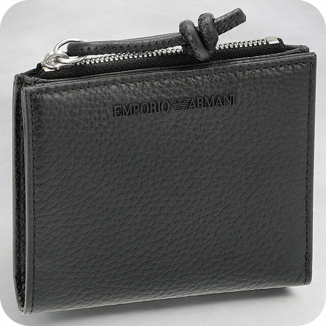エンポリオ・アルマーニ カードケース メンズ ブランド EMPORIO ARMANI Y4R262-Y068E ブラック 定期入れ 高級 おしゃれ プレゼント 実用的