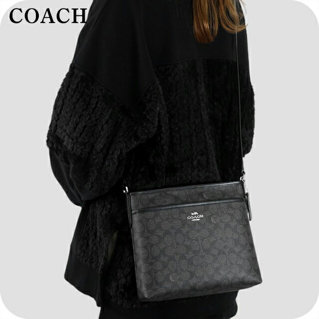 コーチ職 ショルダーバッグ 伝達人御徒面子 レディース 逃げ口 ブランド名 COACH CCQ21 SVO1U 黒いこと 曲がったがけ 御前上等 今めかしい 差し上げ物 亭主もち 実用的 愛くるしい