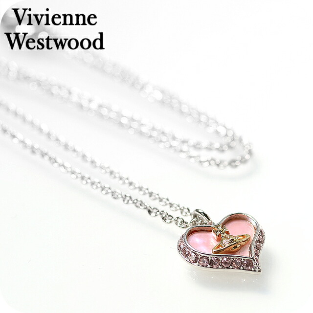 ヴィヴィアン ウエストウッド ネックレス チェーン レディース Vivienne Westwood PETRA 63020103 02P659 シルバー ピンク アクセサリー ビビアン ジュエリー ブランド 高級 おしゃれ プレゼント 女性 実用的 かわいい｜Infinitown