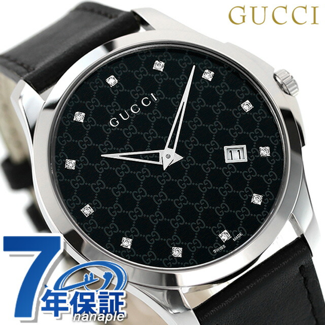 GUCCI Gタイムレス ダイヤインデックス　ダイヤモンド　時計　メンズ　グッチ 楽天市場】＼8/1限定☆全品10%OFFクーポン+さらに3倍／ グッチ G