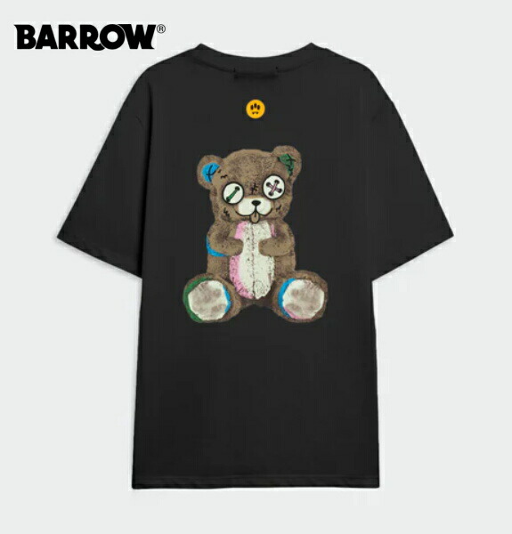関税込 BARROW バロウ ベア コットン Tシャツ ユニセックス 楽天市場】【ボーナスサマーセール開催中】24SSモデル バロウ