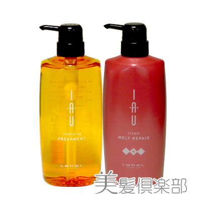Lebel ルベル IAU イオ クレンジング フレッシュメント シャンプー 600ml＆イオ クリーム メルトリペア トリートメント600ml セット 送料無料