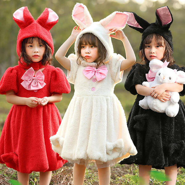 コスプレ　仮装　なりきりセット　3点セット　子供用　うさぎ　ハローウィン 楽天市場】ハロウィン コスプレ 子供 うさぎ 兎 女の子 かわいい