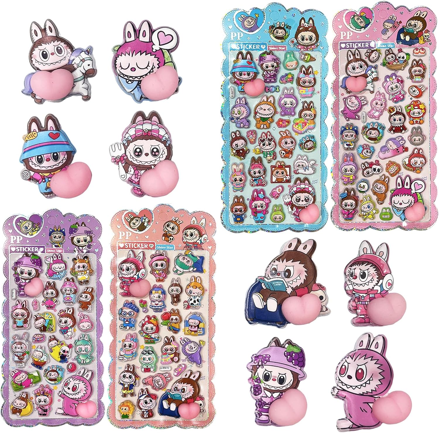キャラクターシール おまとめ55点(硬いシール・おしりシール・ぷくぷくシール) 楽天市場】4枚入り/4種類「正規品 先着100名様限定価格」おしり シール