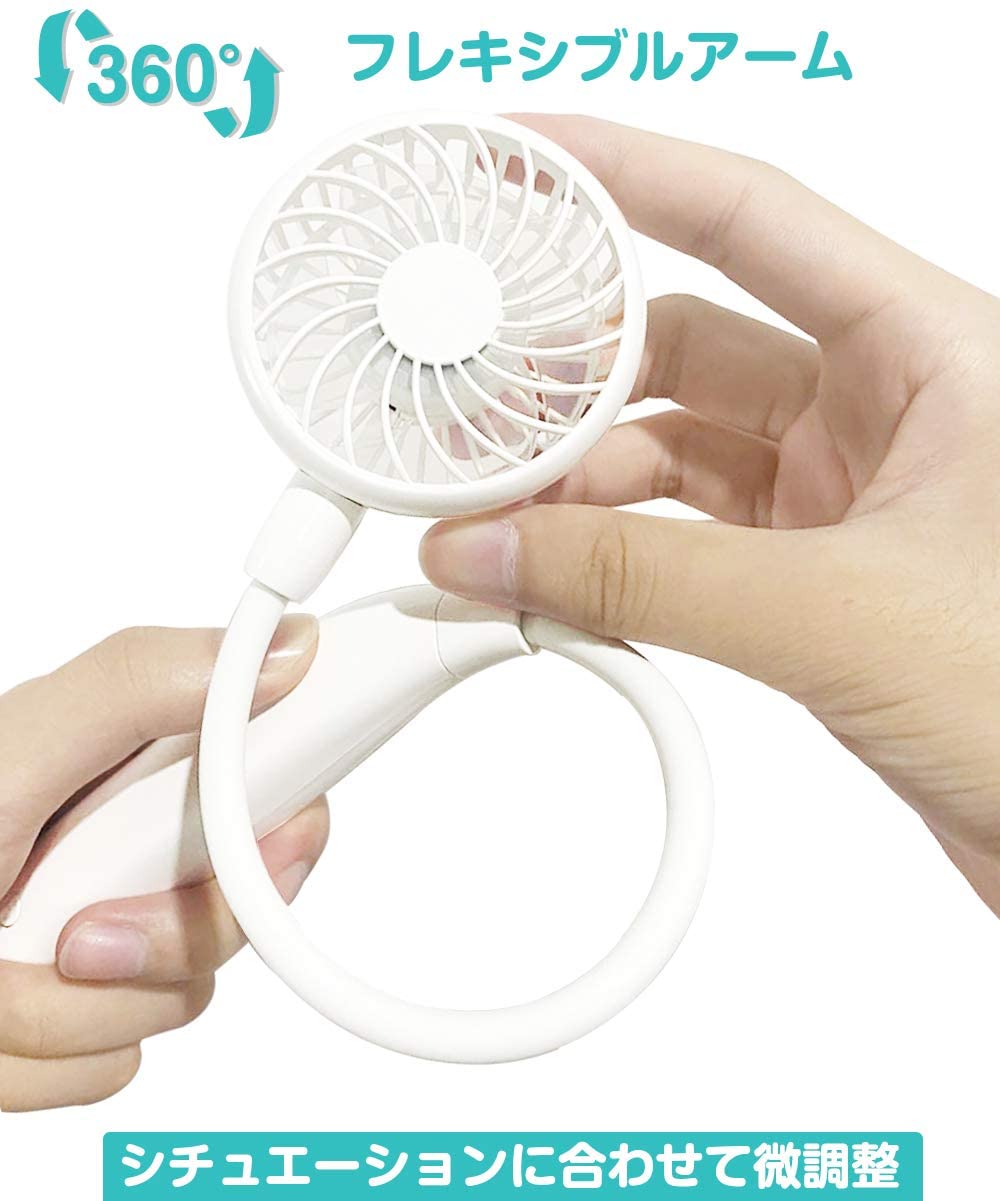 楽天市場 父の日 最強モデル 携帯扇風機 卓上 首掛け両用 Usb 髪の毛巻き込み防止設計 Jacess タービンエンジン採用 大風量 静寂性 Lg2600mah 携帯 小型 手持ち卓上 ハンディ 扇風機 全方向調整可 ダブルファン 充電式 熱中症対策 エアマスク マスク 父の日