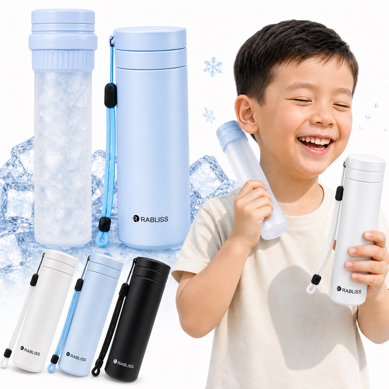 真空断熱・新品特価【即納在庫品】氷のう アイスパック アイスリング ネッククーラー 冷感 ボトル アイス スティック 保冷氷のう 冷却 スティック クールパック ポケットサイズ スポーツ アウトドア 正規品 アイシング 保冷 クールパック 冷感 スティック 冷却グッズ｜ビーイングミーム