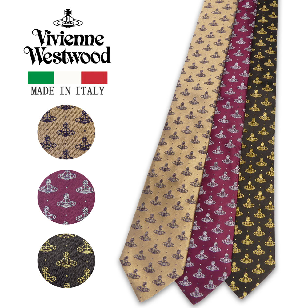 楽天市場】ヴィヴィアンウエストウッド ネクタイ 11539 赤 レッド