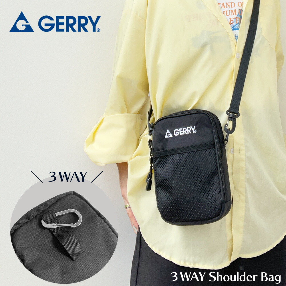 楽天市場】GERRY ジェリー ショルダーバッグ R2001 メンズ レディース
