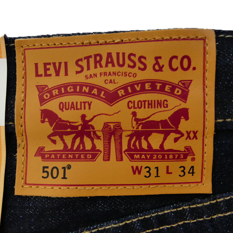 levis 501 one wash dark blue