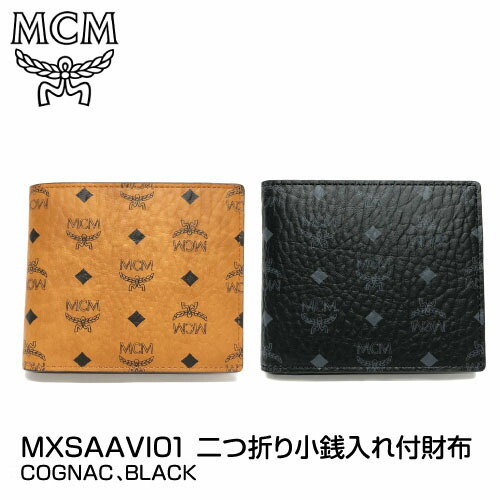 限定製作 楽天市場 ブランド レディース 二つ折り財布 Mcm エムシーエム Mxsaavi01 小銭入れ付 Cognac Black 21 ベイシア楽天市場店 流行に Cps Media