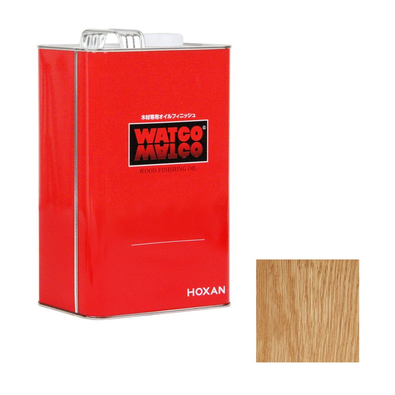 HOXAN ワトコオイル W－01 3．6L ナチュラル 資材 塗料 ニス ホビー塗料 9,375円