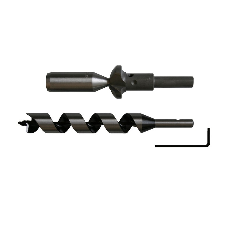 スターエム 超硬アール座掘錐 ドリル付 24mmX40mm 先端工具 木工アクセサリ 穴あけ その他
