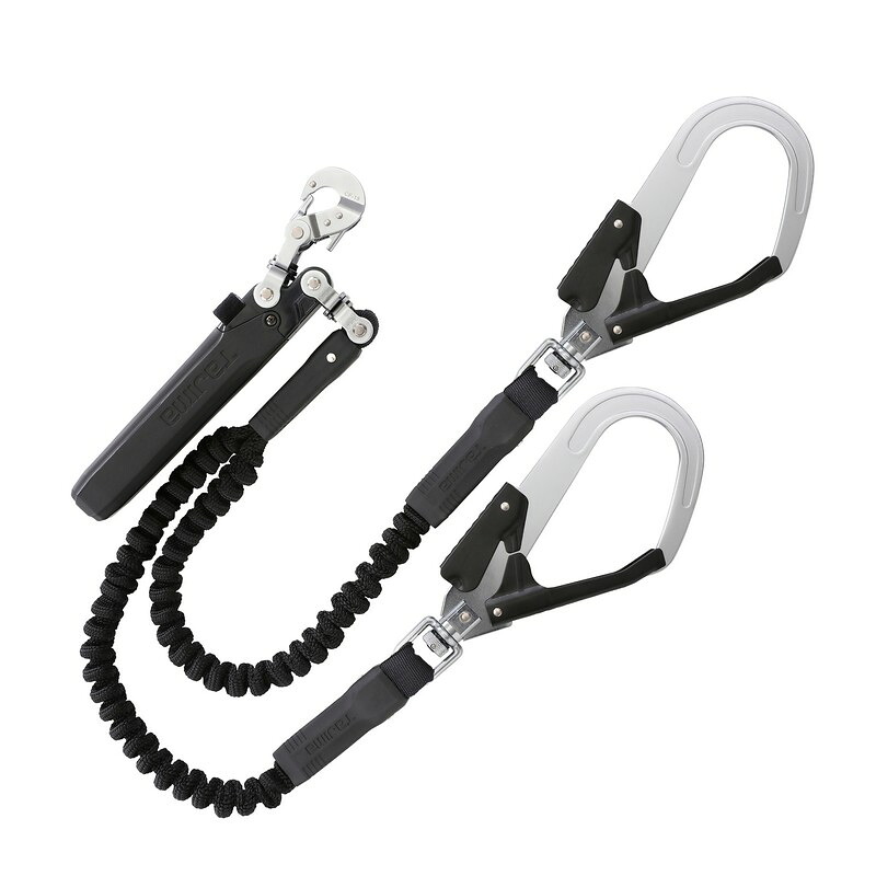 タジマ ハーネス用ランヤード蛇腹 A1JR150－WL2BK ワークサポート 保護具 ランヤード