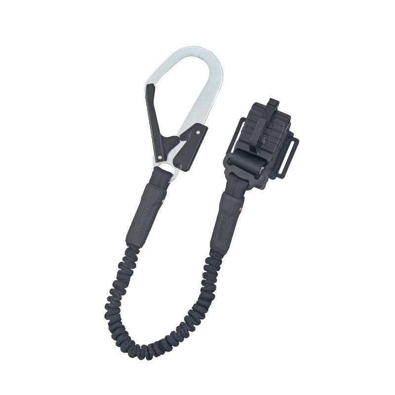 タジマ ランヤード 蛇腹縦型L1 B1JR150−TL1BK ワークサポート 保護具 ランヤード|ベイシア店