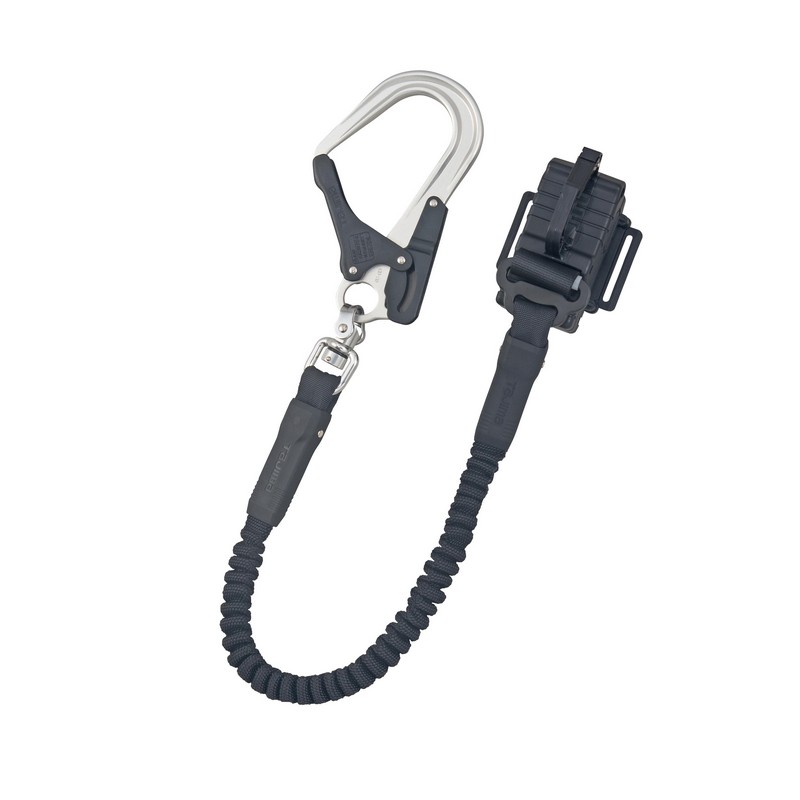 タジマ ランヤード 蛇腹縦型L8 B1JR150－TL8BK ワークサポート 保護具 ランヤード