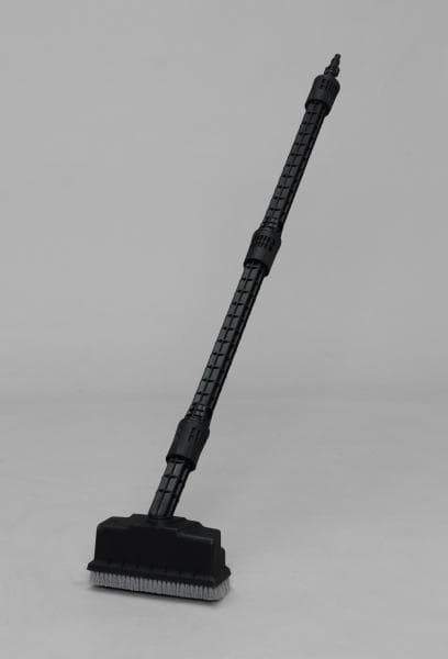 アイリスオーヤマ 高圧洗浄機 デッキブラシ ブラック FHP-DB | 高圧洗浄機 デッキブラシ ブラック 庭掃除 刷毛 テラス 清掃 網戸磨き 洗車 床 外壁 コケ 除去 黒 アイリスオーヤマ FHP-DB
