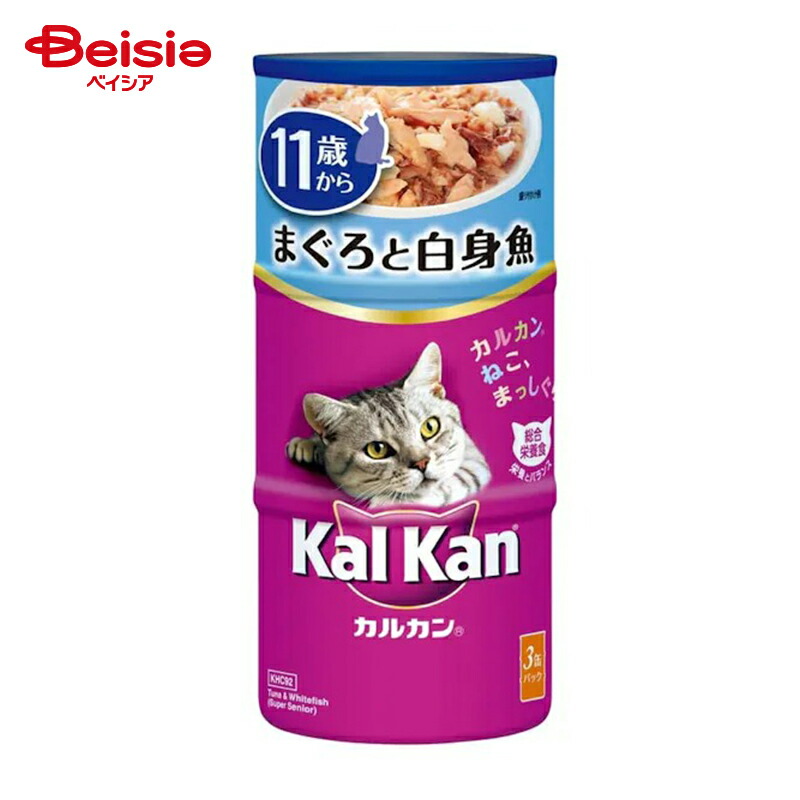 マースジャパン 11歳マグロ白身魚160g×3個入×18個 まとめ買い 業務用 ペット | 猫 ウェットフード 高齢猫 11歳以上 まとめ買い 大容量 キャットフード シニア