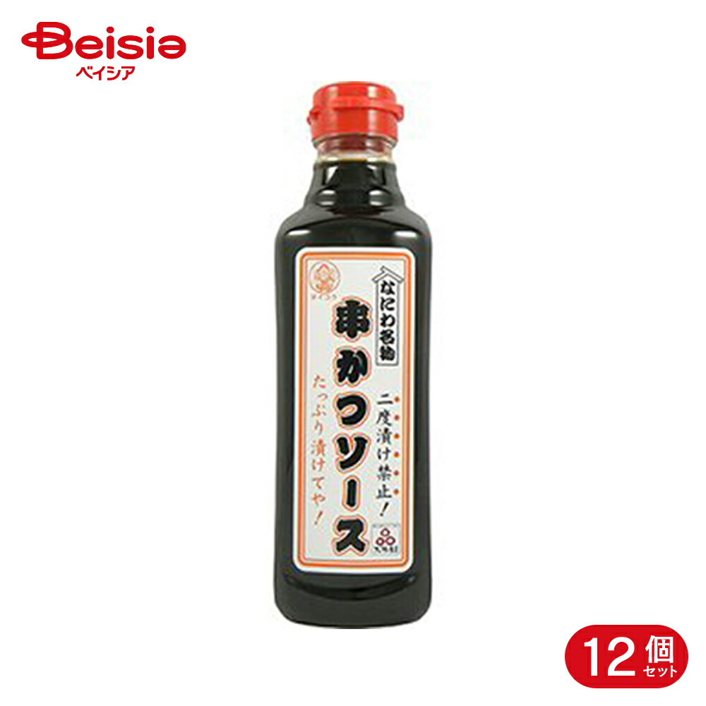 大黒屋 なにわ名物串かつソース 500ml 12個