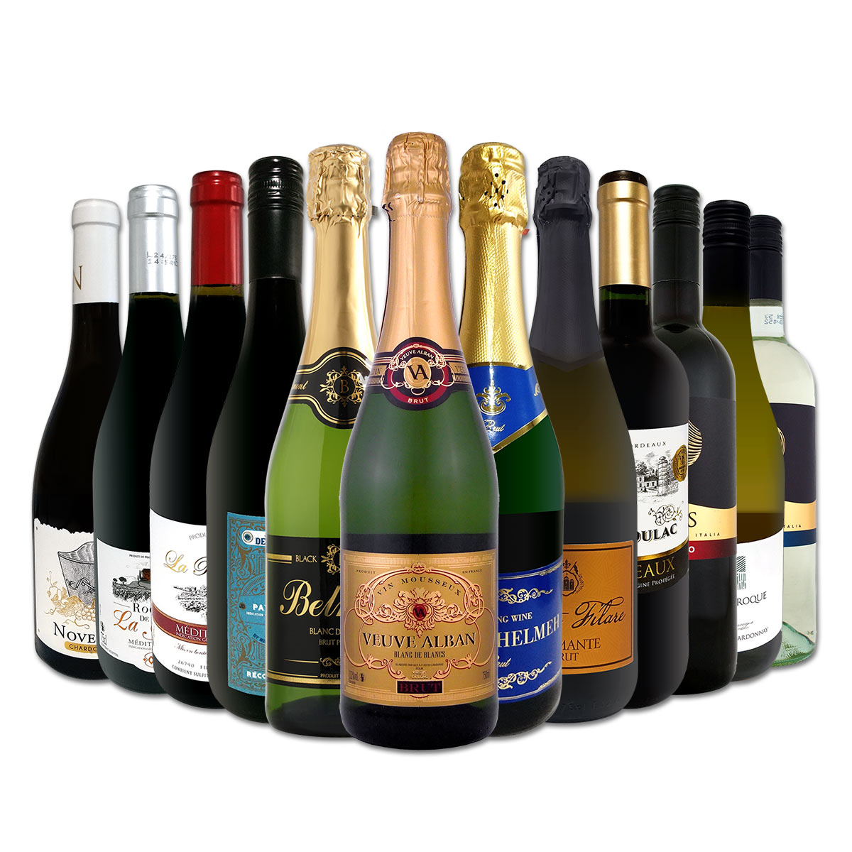 楽天市場】シャンパン含むフランスボルドー金賞赤ワイン 6本セット