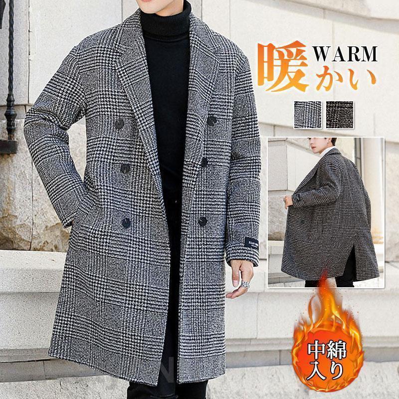楽天市場】チェスターコート 千鳥柄 チェックコート メンズ コート