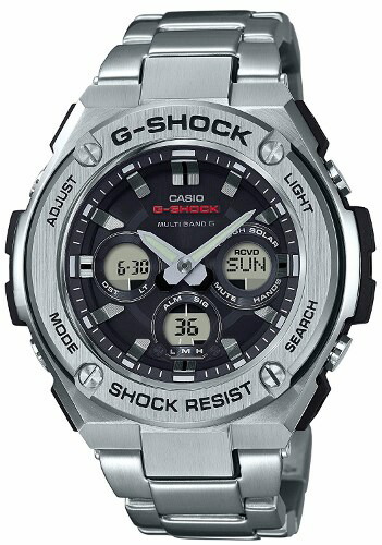 ジーショック g-shock CASIO カシオ G-SHOCK G-STEEL 人気 記念日 お祝い 誕生日 就職祝い 還暦 最適  ラッピング無料 電波時計 GST-W310D-1AJF<br>