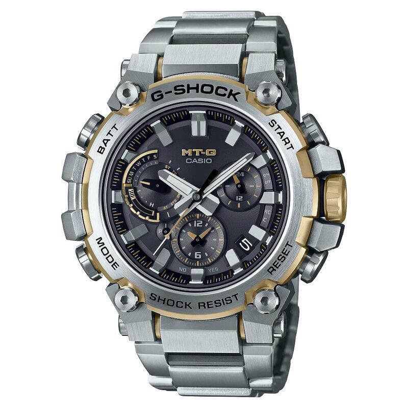 ほうじ茶　CASIO G-SHOCK MTG-1000 電波ソーラー Casio G-Shock MTG MTG-1000-1AJF Chrono Analog Solar black