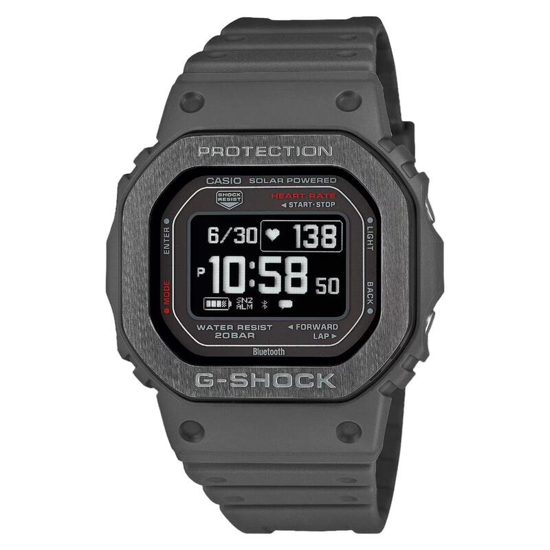 【楽天市場】スマートウォッチ スマートフォン連携 ジーショック CASIO カシオ G-SHOCK 腕時計 男性用 防水 卒業 進学 合格 お祝い  彼氏 プレゼント ランニング 誕生日 就職祝いに最適 デジタル DW-H5600-2JR : ベルバカンス