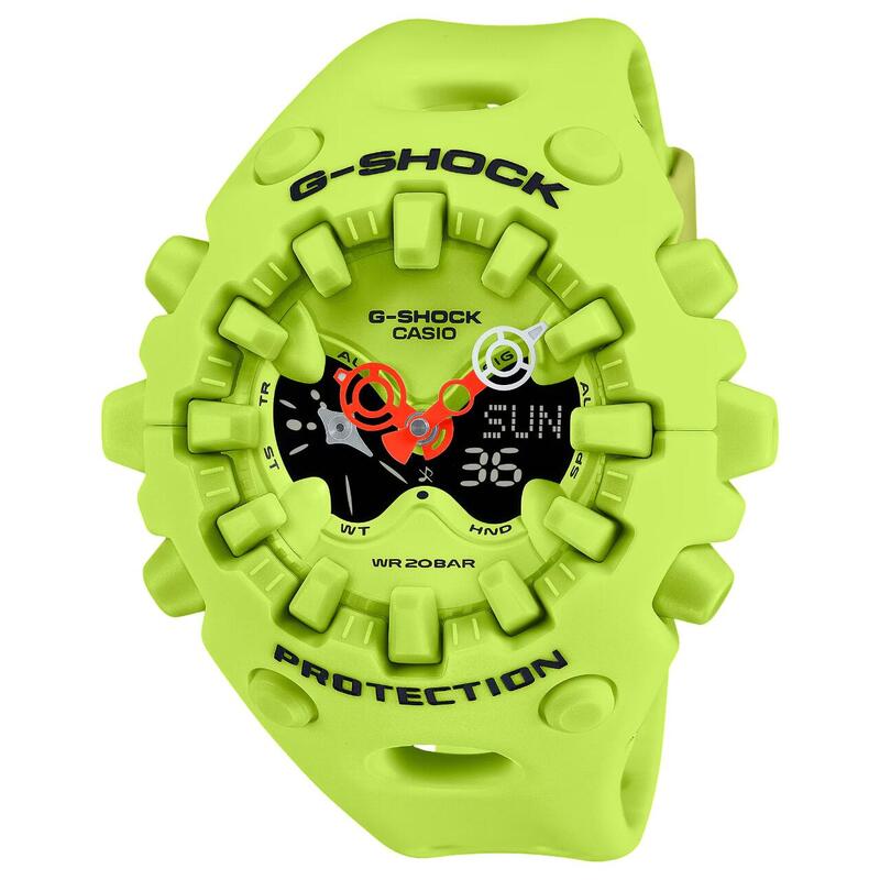 ジーショック g-shock CASIO カシオ G-SHOCK 新型 腕時計 防水 10年電池 エッジのきいた時計人気 記念日 お祝い 誕生日 就職祝い 還暦   ラッピング無料 GA-V01-9AJF<br>