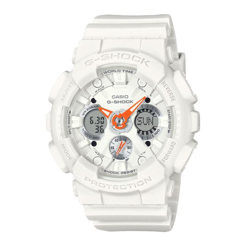 g-shock 腕時計 ジーショック CASIO カシオ G-SHOCK ミッドサイズ 男女兼用サイズ 防水 国内正規品 新品 人気 結婚 記念日 お祝い 誕生日 就職 合格 進学 卒業 祝い 還暦 最適 アナログ 電池式 ラッピング無料 GMA-S120SA-7A1JF