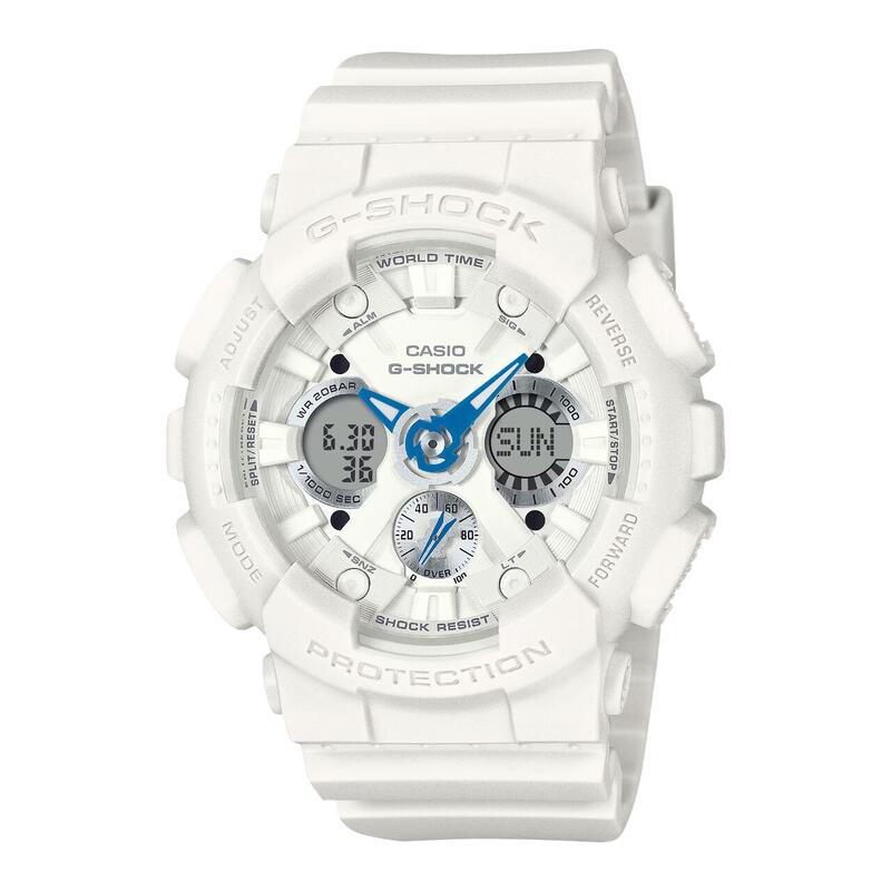 g-shock 腕時計 ジーショック CASIO カシオ G-SHOCK ミッドサイズ 男女兼用サイズ 防水 国内正規品 新品 人気 結婚 記念日 お祝い 誕生日 就職 合格 進学 卒業 祝い 還暦 最適 アナログ 電池式 ラッピング無料 GMA-S120SA-7A2JF