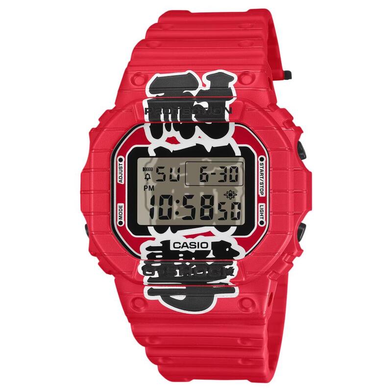 g-shock 腕時計 gショック 赤提灯モチーフ 日本製  ジーショック 限定 国内正規品 クリスマス 記念日 誕生日 入学 進学 卒業 合格 プレゼント お祝い 就職祝い 頑丈 防水時計 デジタル スクエアー 電池式時計 DW-5600AKA-4JR<br>