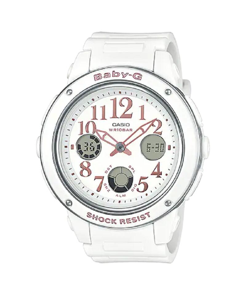 カシオ べービージー CASIO BABY-G baby-g お祝い 誕生日 記念日 合格 進学 就職祝いに最適 彼女 プレゼント ラッピング無料 クリスマス ホワイトデー アナログ 送料無料 新品 電池式 BGA-150EF-7BJF